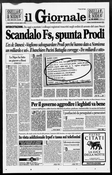 Il giornale : quotidiano del mattino